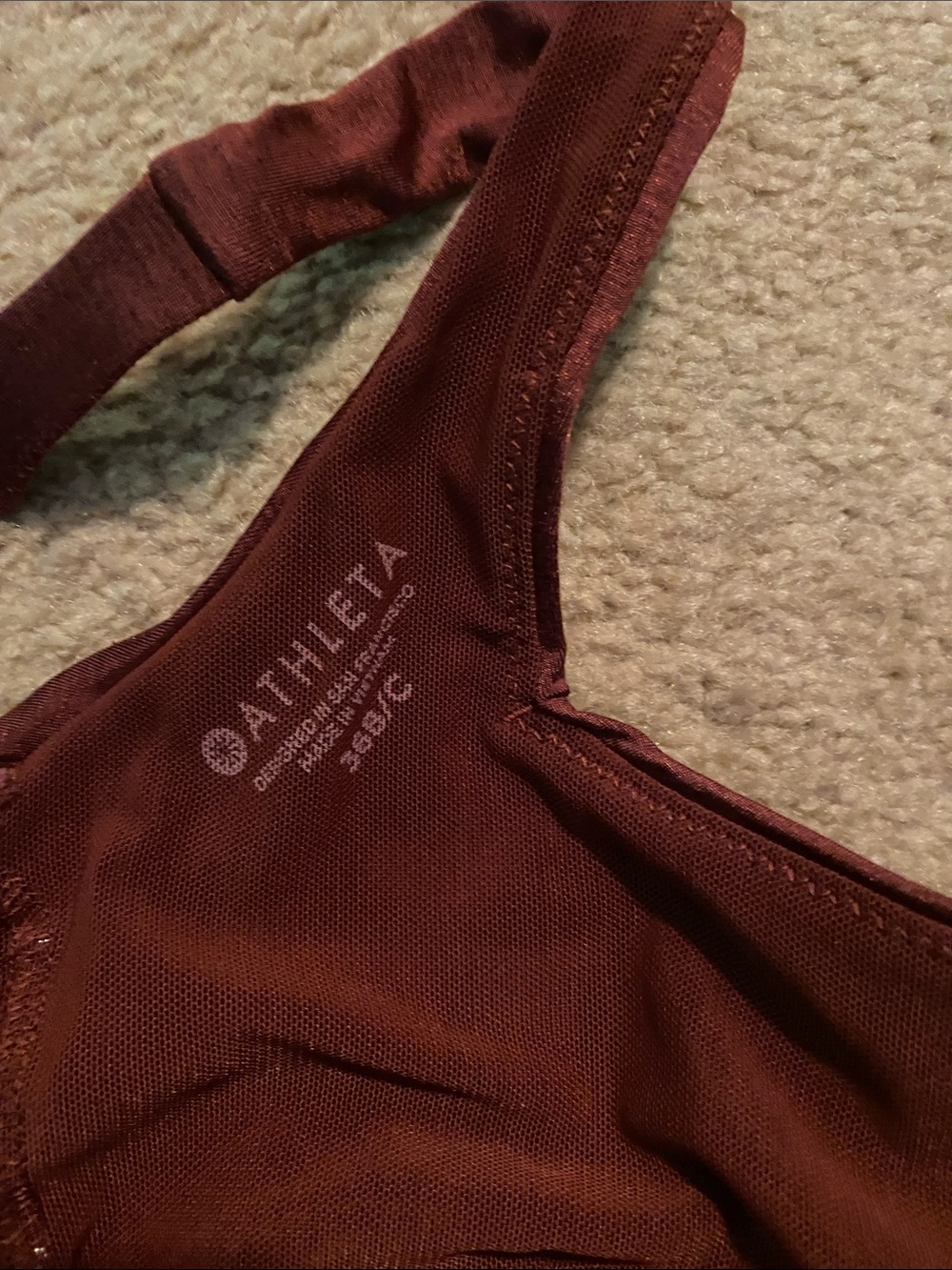 Athleta Copper Ruched Bikini Set - Picture 3 of 3